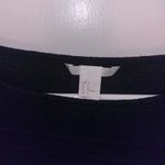 H&M  Black Lightweight Windowpane Textured Sweater Size Medium Photo 3