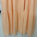J.Crew NWT!!  Broken-In Jersey Tiered Maxi Dress in Light Orange Photo 6