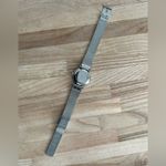 Skagen Steel Denmark Ladies Watch Stainless Steel Mesh Bracelet Crystal Markers Photo 6