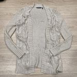 Daisy Fuentes tan cardigan sweater XS Photo 0