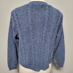 Northern Reflections Vintage 90s blue cropped cardigan size small Photo 4