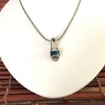 Brighton  Green Shoe/Sandal Pendant Necklace Photo 2