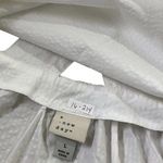 A New Day  Women Size Large White Shirt Top Algodon NWT 16-214 Photo 7