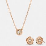 Coach Necklace And Earrings Set Photo 2