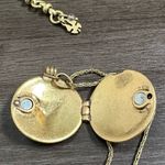 Lucky Brand Peach Heart Locket Necklace Photo 2
