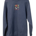 Vintage‎ Gopher Sport Mock Neck Sweatshirt Women's Large Purple Farm Embroidery Blue Size M Photo 0