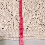 ZARA  Cropped Crochet Knit Shortsleeve Sweater Medium Photo 8