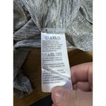 Susan Graver  Women Open Front Size‎ XS Lightweight Cardigan Silver Metallic City Photo 8