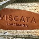 Viscata Barcelona Canvas Espadrilles in Olive Green Size 12 Photo 6