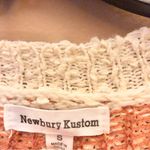 Newbury Kustom  Star Print Sweater Cream Rust‎ Small Photo 2