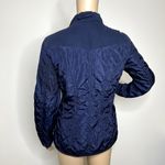 ZARA Blue Quilted Full Zip Jacket Photo 2