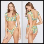 l*space 💕L*💕 Daisy Diamond Bikini Set Small NWT Photo 1