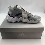 Adidas Brand New Exhibit B Basketball Shoes For Women Size 9 Gray & Black Photo 1