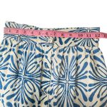 BELL by Alicia Bella Blue White Print Tiered Maxi Skirt XS Photo 3