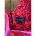 Vineyard Vines  Hot Pink Kentucky Derby V-Neck sleeveless Flare mini Dress 2 Photo 9