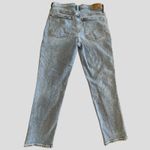 Madewell  the Perfect Vintage Jeans‎ Women 30 Blue High Rise Distressed Knee Photo 7