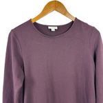 Pure Jill Burgandy Pima Cotton Modal Spandex Shift Dress Pockets Size Small Photo 1