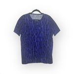 Just Cavalli  𖤐 Heritage Jaguar Print T Shirt 𖤐 Purple 𖤐 XL 𖤐 Women’s XXL 𖤐 Photo 3