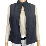 Columbia Womens Vest Quilted Lightweight Outdoor Full Zip Sleeveless Black Med Photo 0