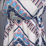 Everly Geometric Print Mini Dress Size Small Photo 2