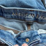 American Eagle  Outfitters Stretch Curvy Mom Jeans Ripped Photo 2