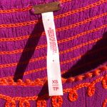 Free People NEW  Wedgewood Magenta Embroidered Maxi Dress XS Photo 9