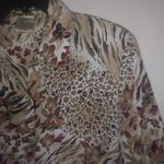 Allison Daley  14 Brown Leopardesque Top Plus Photo 1