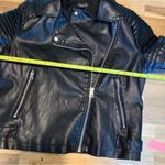 Topshop  Vegan Leather Moto Jacket 8 Photo 3