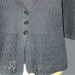 Notations  ntn black one piece sweater with 2 piece look! Photo 1