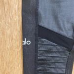 Alo Yoga  Black Ribbed Leggings Photo 5