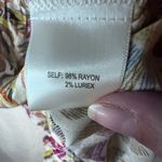 Jane and Delancey Anthropologie Tank with Tropical Pattern Size Medium Photo 7