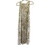 Frye White Floral Button Front Cottage Boho Midi Dress Photo 5