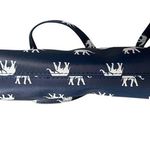 Women's blue and white elephant pattern shoulder bag handbag bag Photo 6