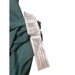 Hollister  women's cropped long sleeve‎ waffle tee size S dark green Photo 2