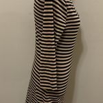 Xhilaration Tan/Black Stripe Bodycon Medium Dress Photo 1