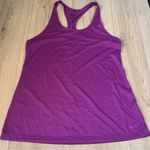 Nike Purple Fitted Sleeveless Tank Top Photo 0