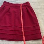 Anthropologie  brand Tulle deep pink mini skirt. Photo 7