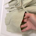 Dress Me Linen Seafoam Wrap Jacket Large Green Photo 3