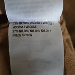 Belle Kim Gravel Faux Pearl Beaded Choker CutOut Sweater Size 3X NWOT Tan Photo 3