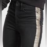 Athleta Sculptek Metallic Stripe Jean size 10 Photo 2