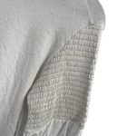 LA Made  White Crewneck Long Sleeve Top Medium Photo 1