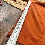 J.Crew  High RIse Girlfriend Chino Womens 2P Burnt Orange Cropped Straight Leg Photo 3