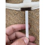 Free People  Warm Wishes Hooded Knit Sweater Jacket in Sand Photo 2