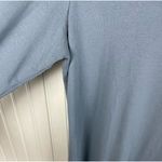 Eileen Fisher  Jersey V-Neck Dress Women's Size Small Slate Blue Viscose Spandex Photo 7