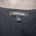 Wow Couture Black Bandage Dress Photo 3