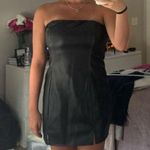 Boutique Leather Dress  Photo 0