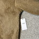 WEAR by Erin Andrews Syracuse Orange Quarter Zip Sherpa Pullover Women’s XL Tan Photo 5