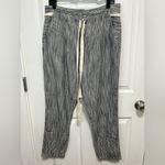 Free People  Gray Striped Capris Photo 2