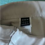 SheIn white leather skirt Photo 2