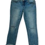 Free People women’s choped knees jeans pants size 30 Photo 3